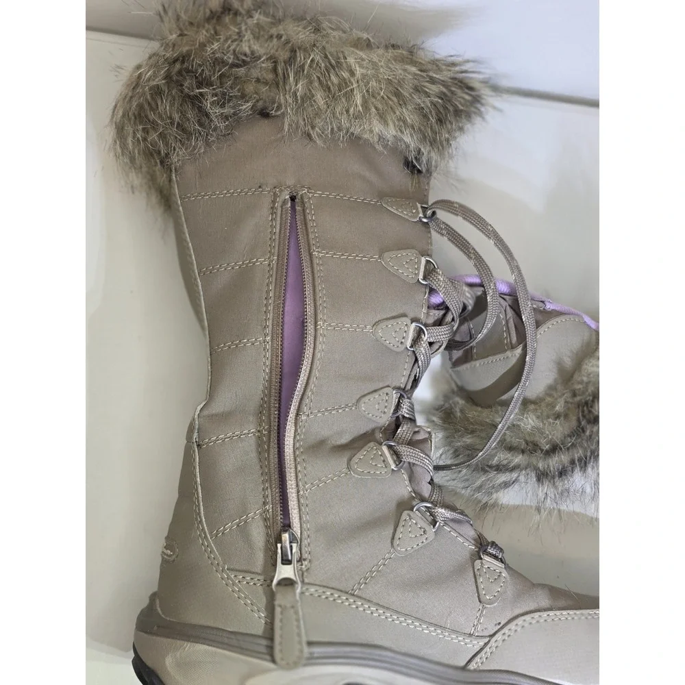 EDDIE BAUER Solstice 2 Boot Driftwood Women's Size 6 WINTER WATER RESISTANT